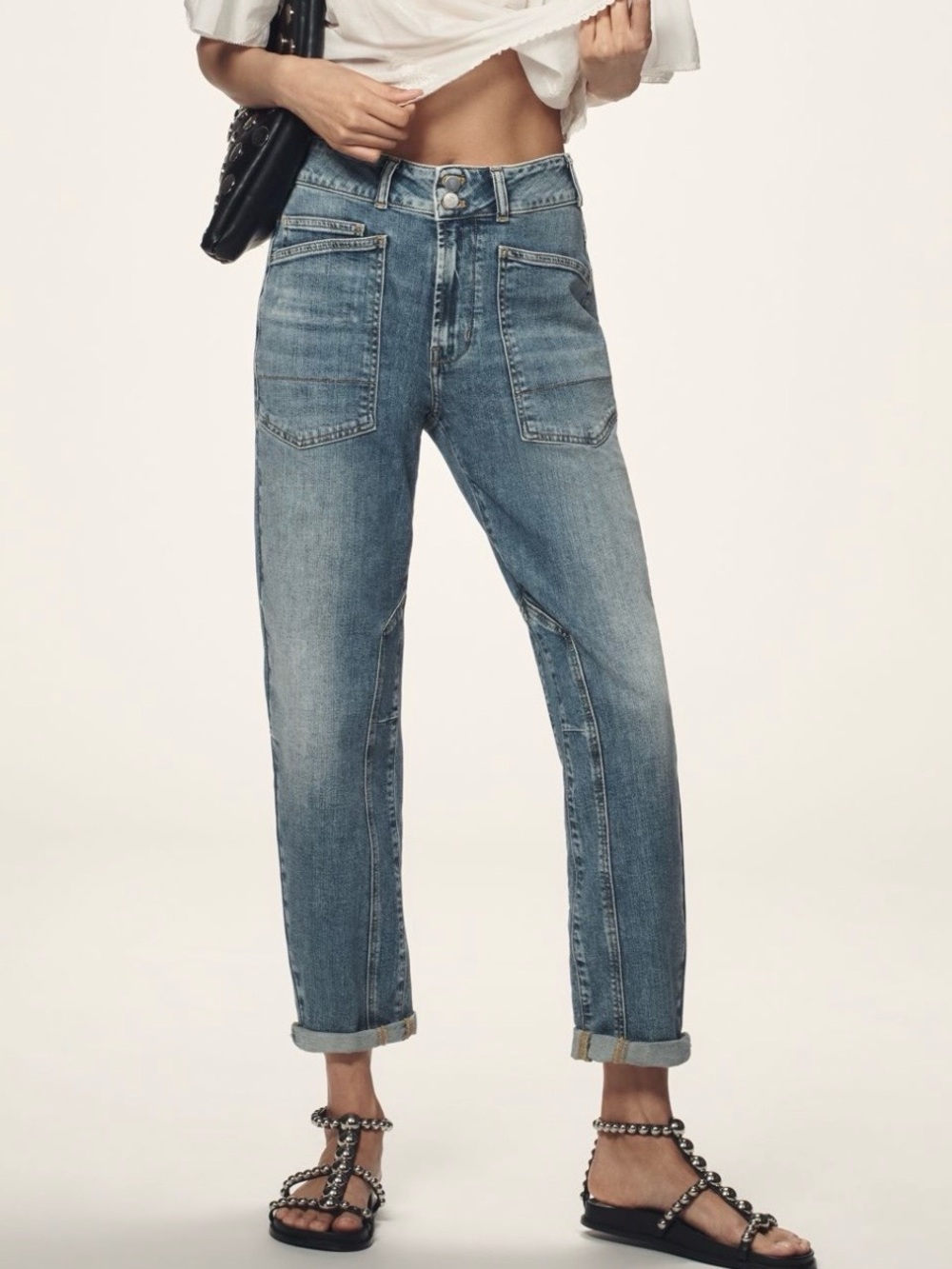 Pilcro by Anthropologie Wanderer Mid-Rise Relaxed Lonnie Wash Women’s Jeans
